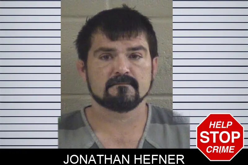Jonathan Hefner mugshot