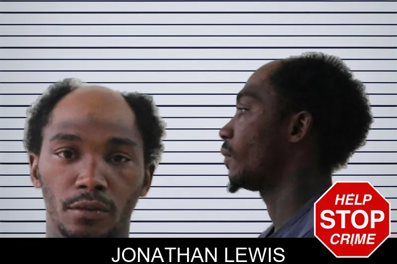 Jonathan Lewis mugshot