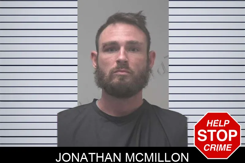 Jonathan McMillon mugshot