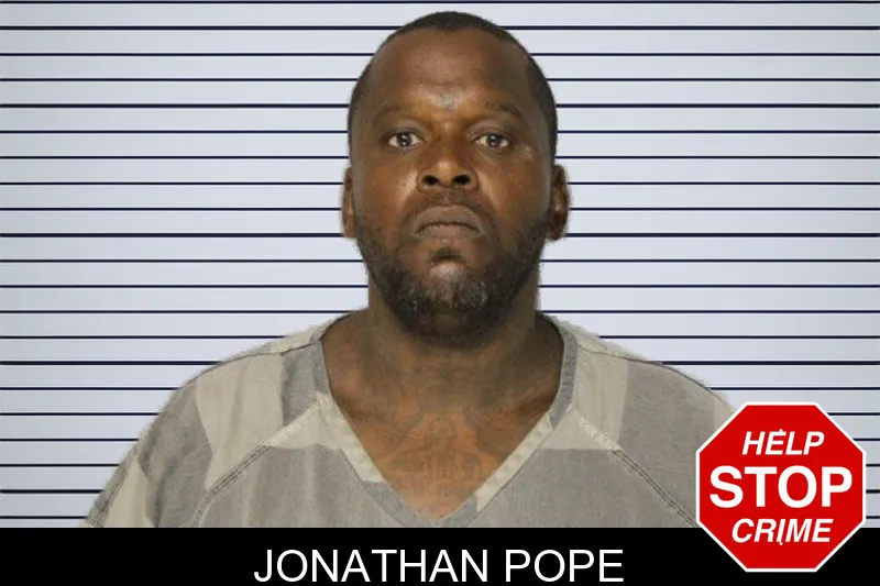 Jonathan Pope mugshot