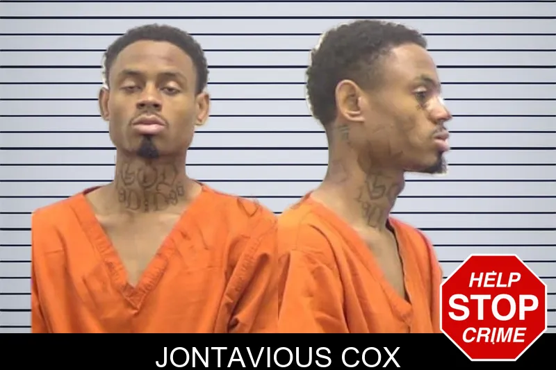 Jontavious Cox mugshot
