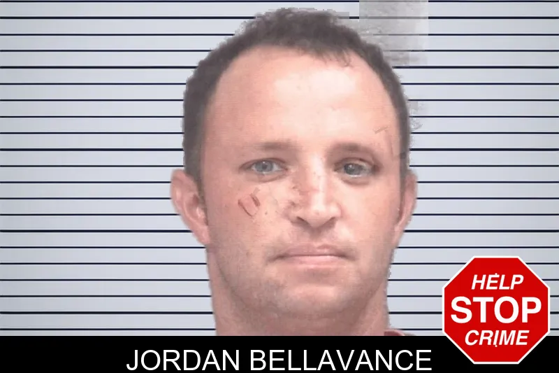 Jordan Bellavance mugshot