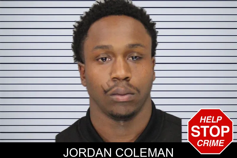 Jordan Coleman mugshot