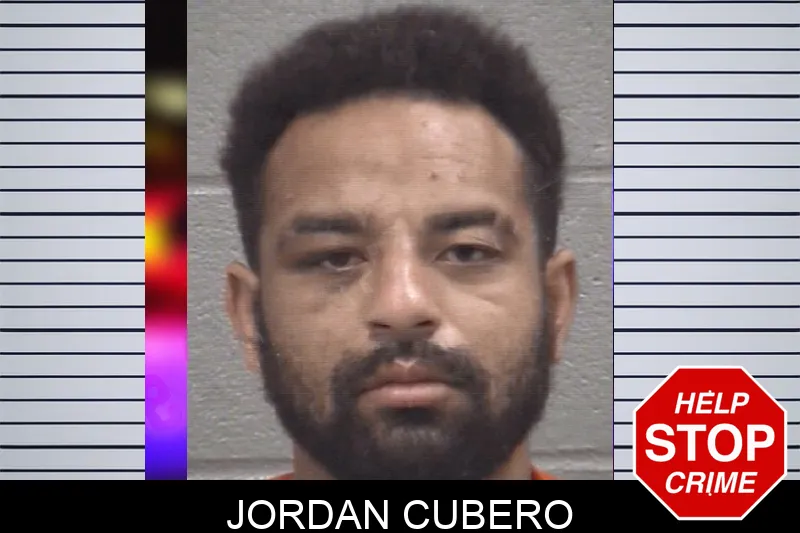 Jordan Cubero mugshot