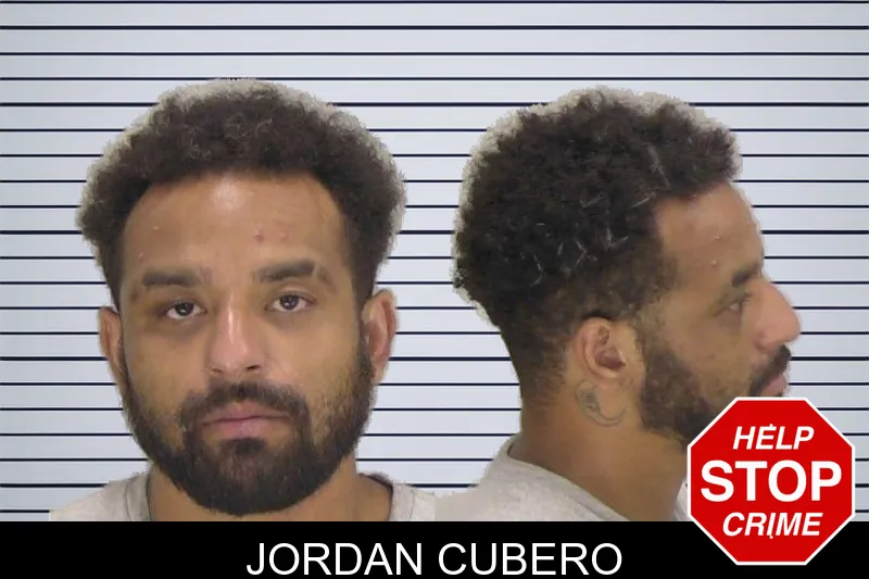 Jordan Cubero mugshot