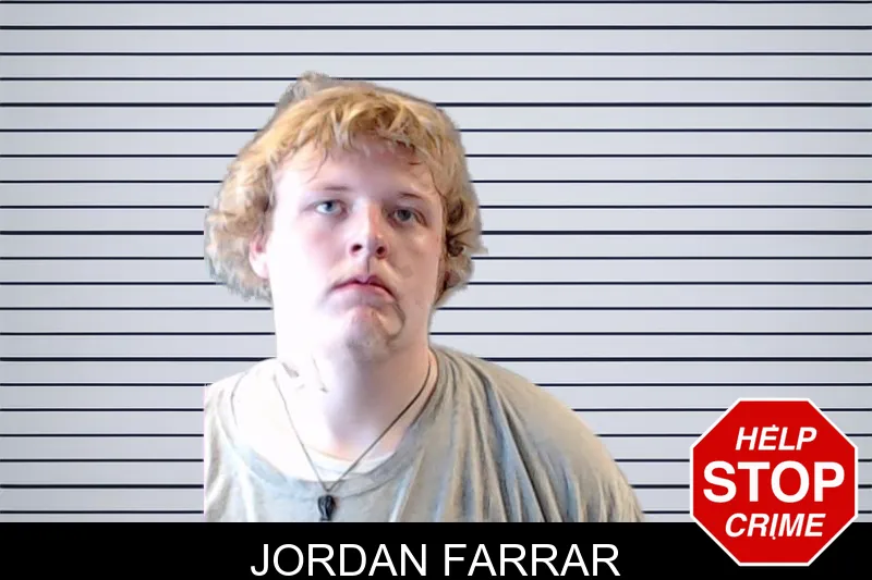Jordan Farrar mugshot