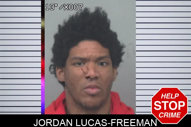 Jordan Lucas-Freeman mugshot
