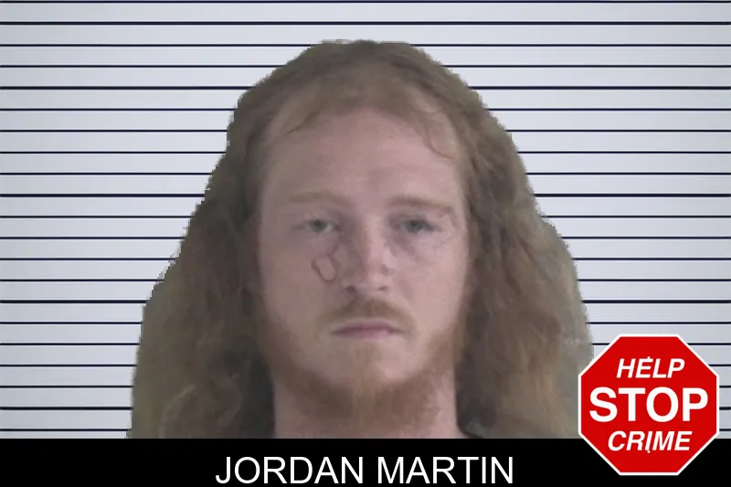 Jordan Martin mugshot