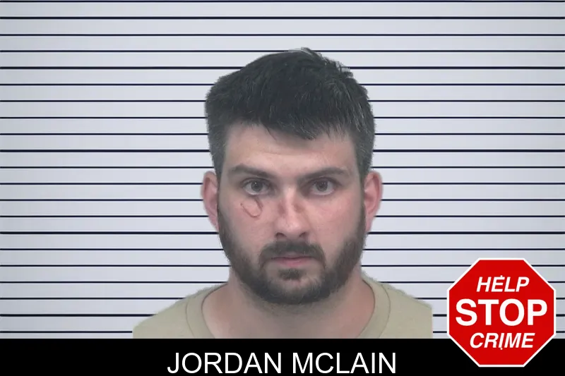 Jordan McLain mugshot