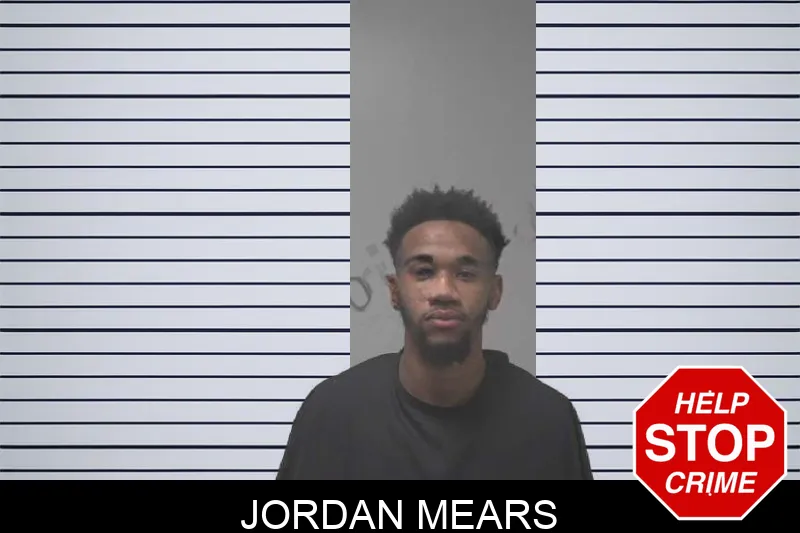 Jordan Mears mugshot