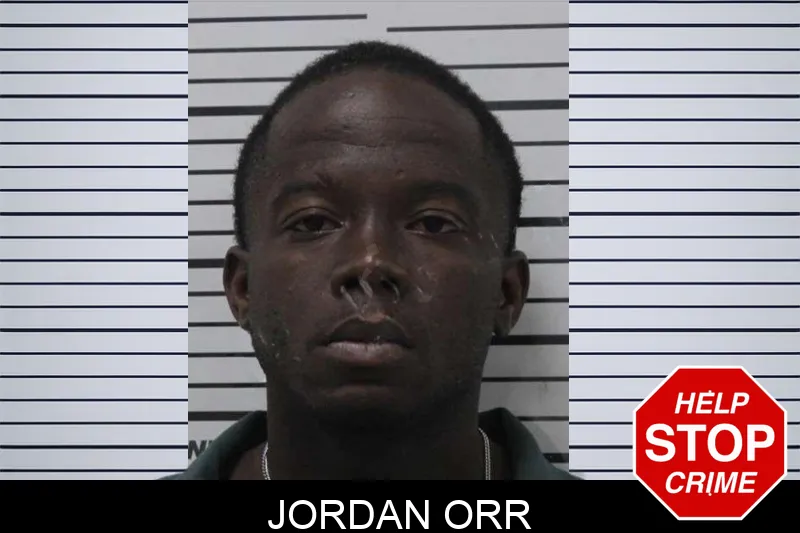 Jordan Orr mugshot