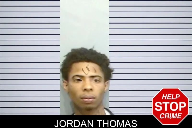 Jordan Thomas mugshot