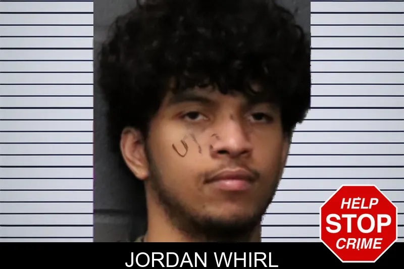Jordan Whirl mugshot