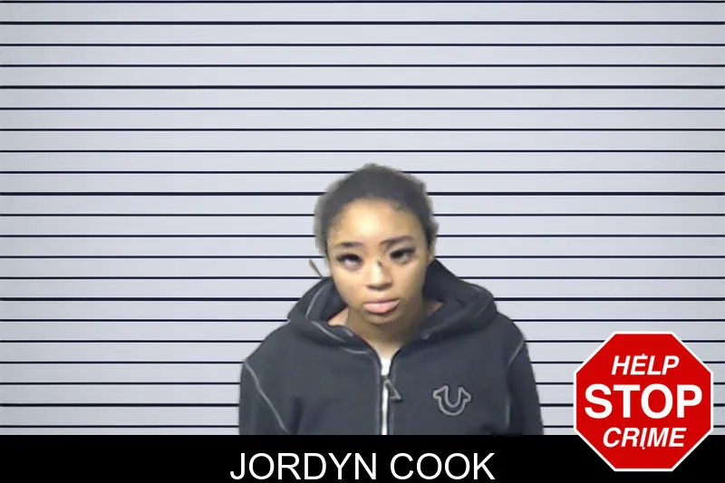 Jordyn Cook mugshot