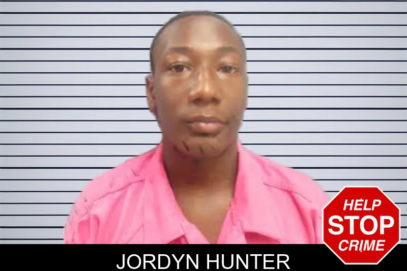 Jordyn Hunter mugshot