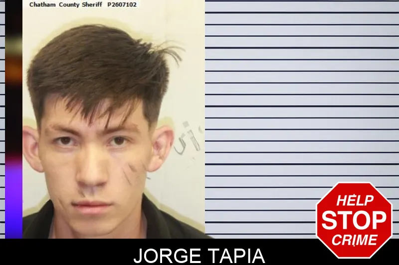 Jorge Tapia mugshot – Chatham County , Georgia Jorge Tapia mugshot