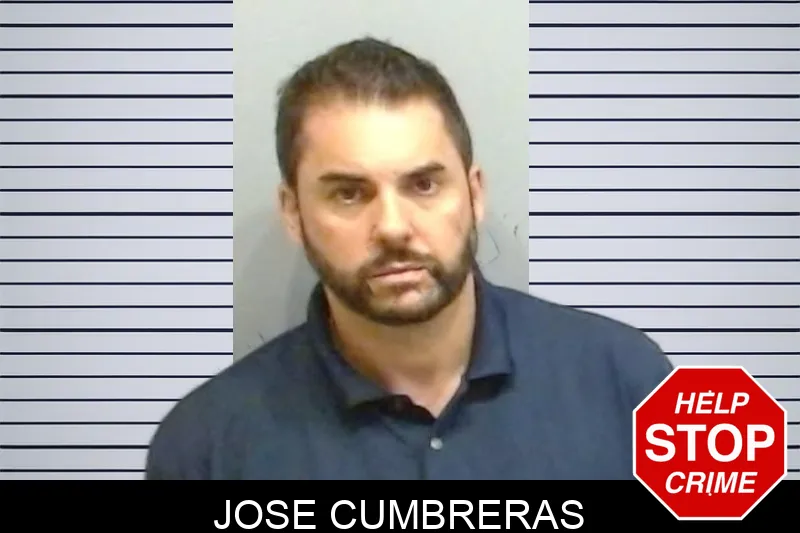 Jose Cumbreras mugshot