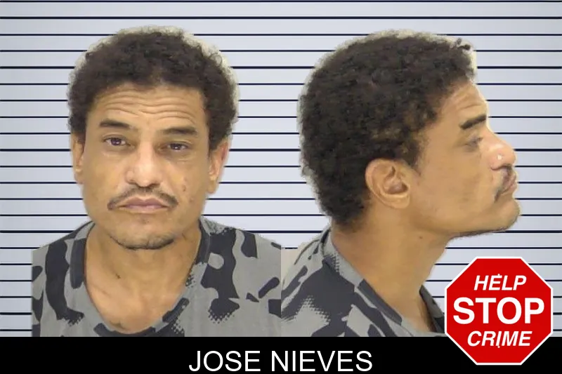 Jose Nieves mugshot