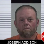 Joseph Addison mugshot