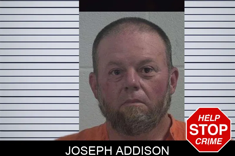 Joseph Addison mugshot