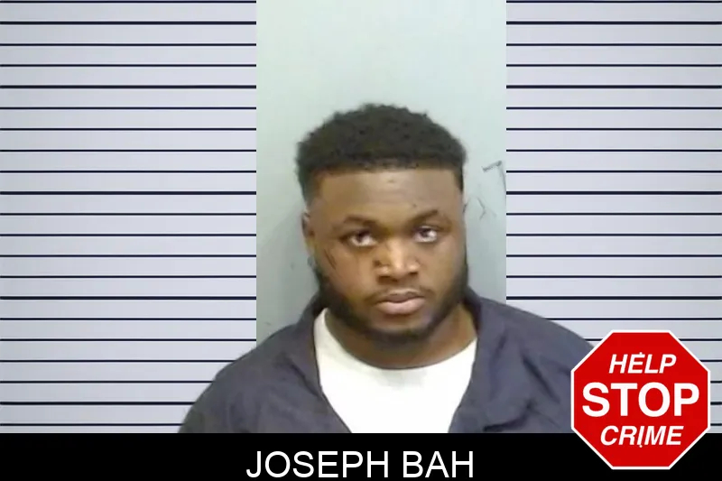 Joseph Bah mugshot