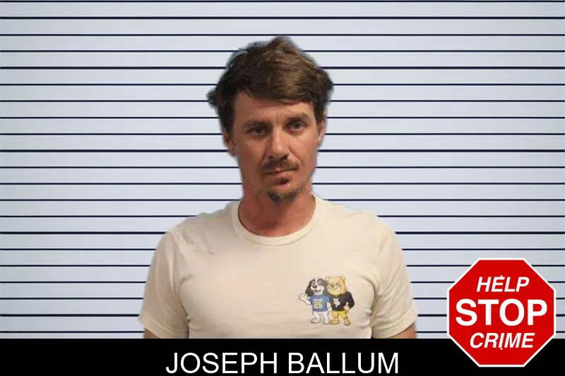Joseph Ballum mugshot