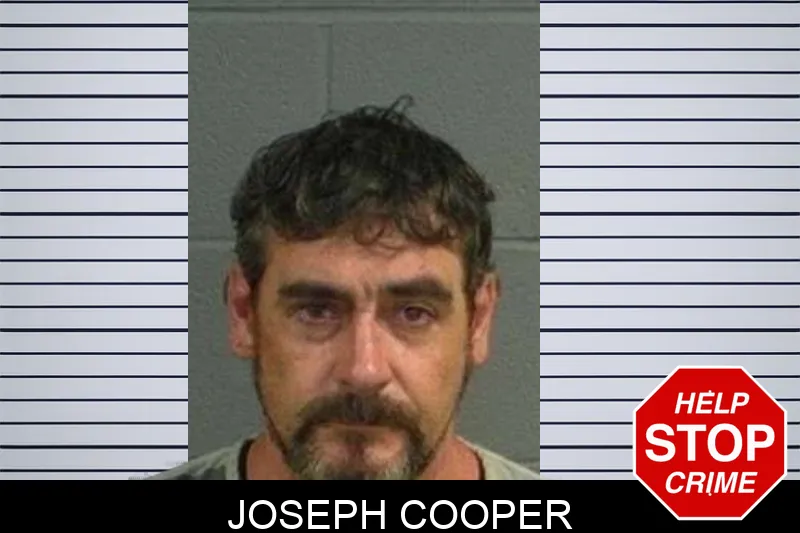 Joseph Cooper mugshot