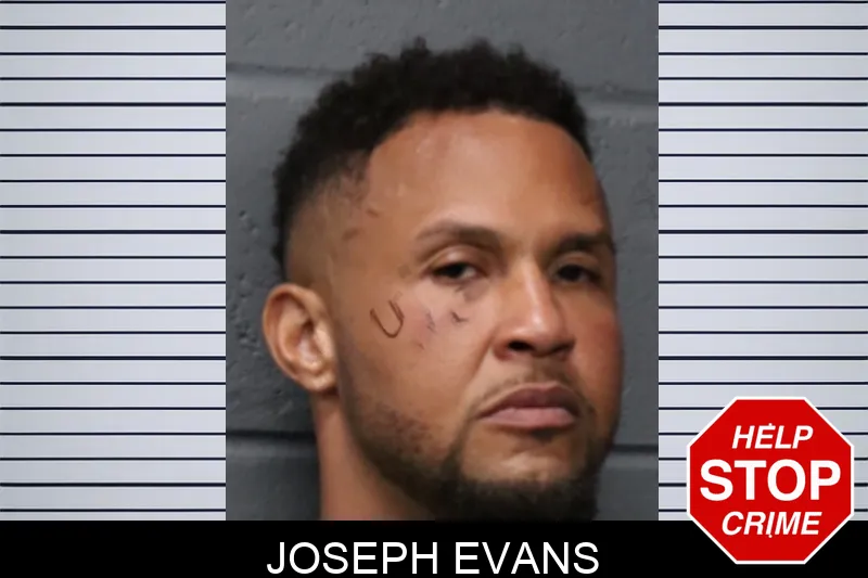 Joseph Evans mugshot