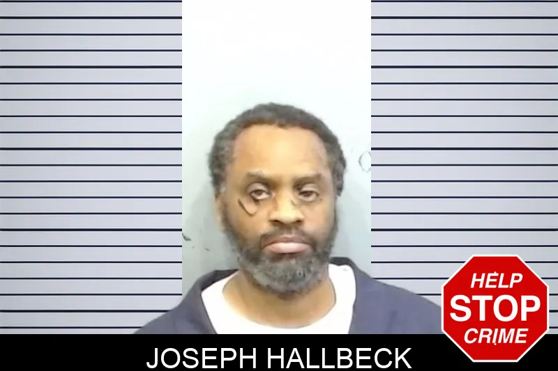 Joseph Hallbeck mugshot