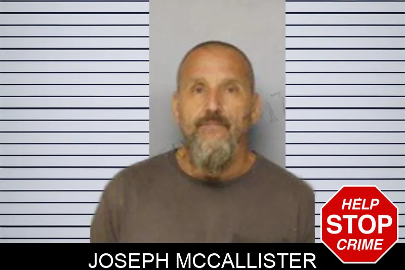 Joseph McCallister mugshot