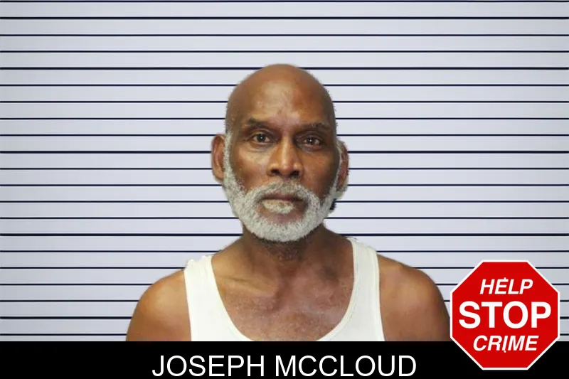 Joseph McCloud mugshot