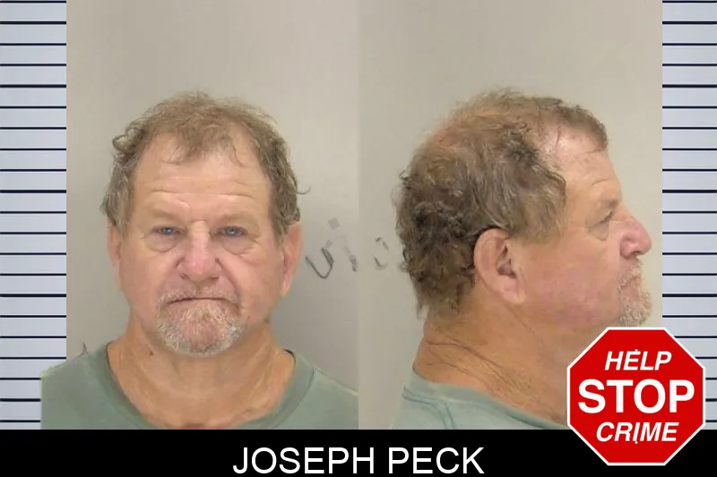 Joseph Peck mugshot