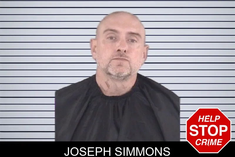 Joseph Simmons mugshot