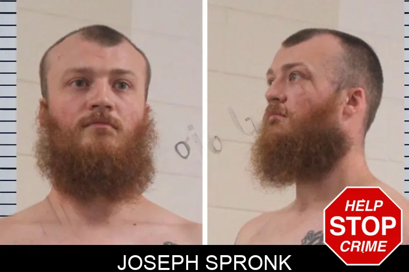 Joseph Spronk mugshot