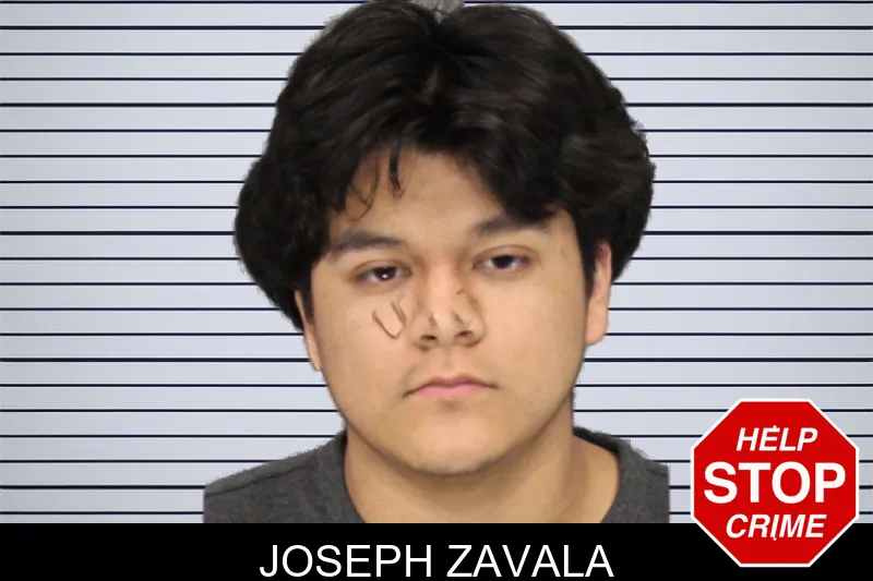 Joseph Zavala mugshot