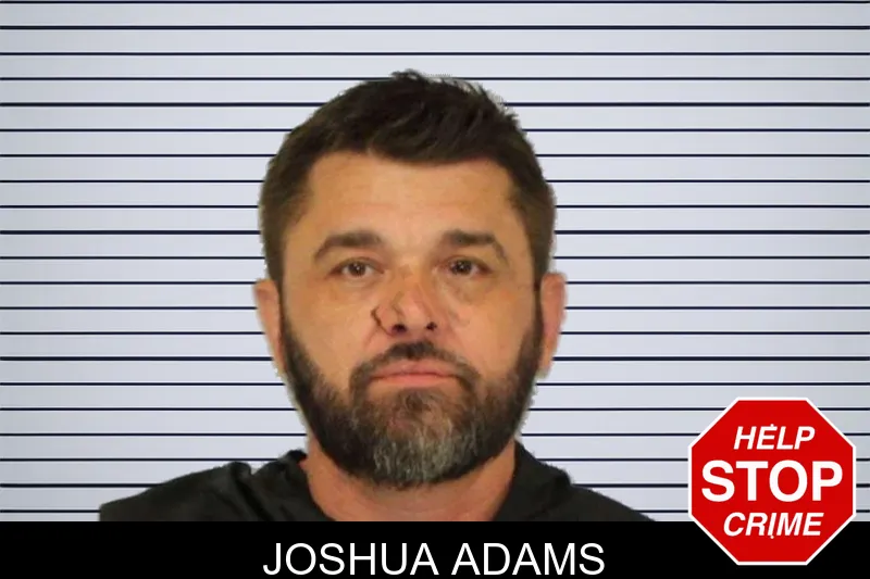 Joshua Adams mugshot
