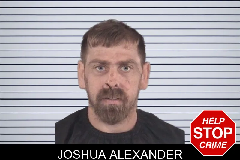 Joshua Alexander mugshot