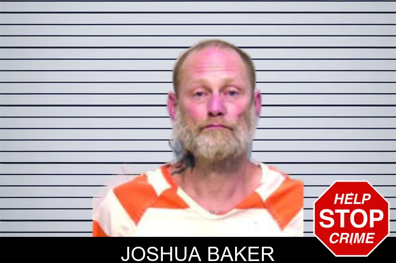 Joshua Baker mugshot