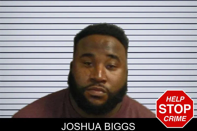 Joshua Biggs mugshot