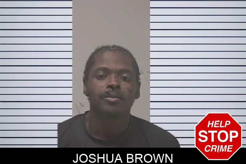 Joshua Brown mugshot