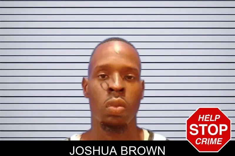 Joshua Brown mugshot