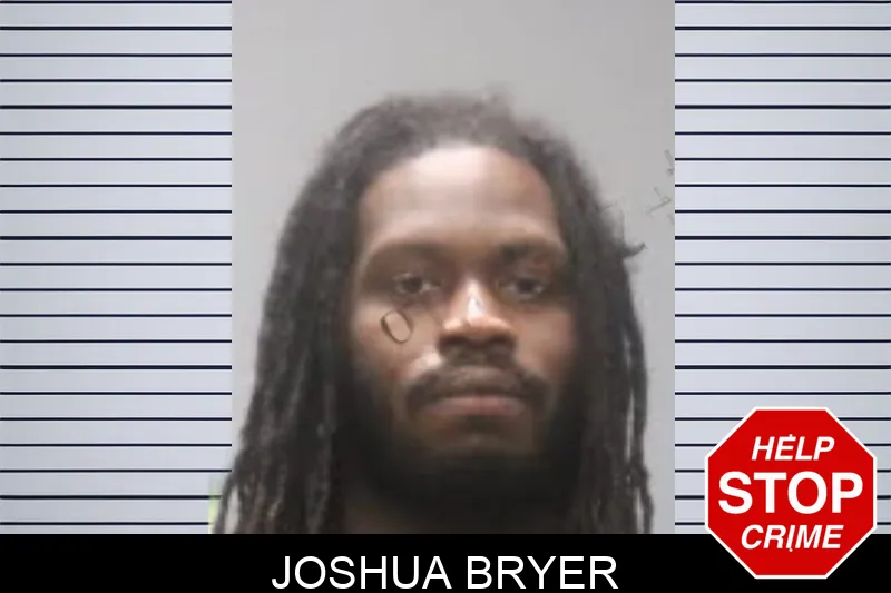Joshua Bryer mugshot