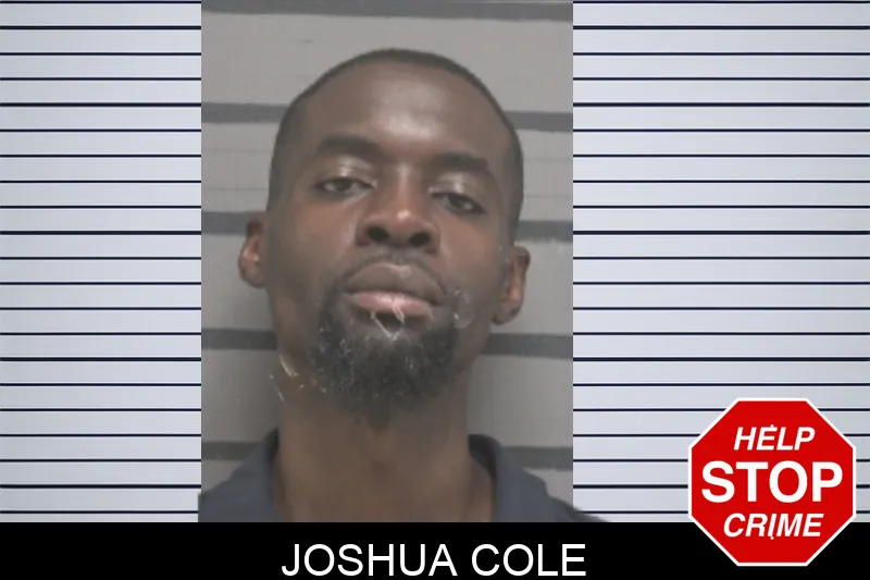 Joshua Cole mugshot