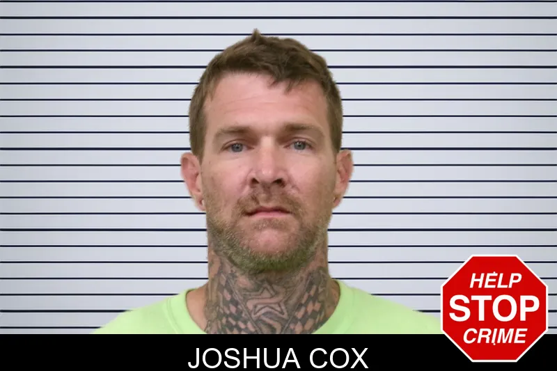 Joshua Cox mugshot