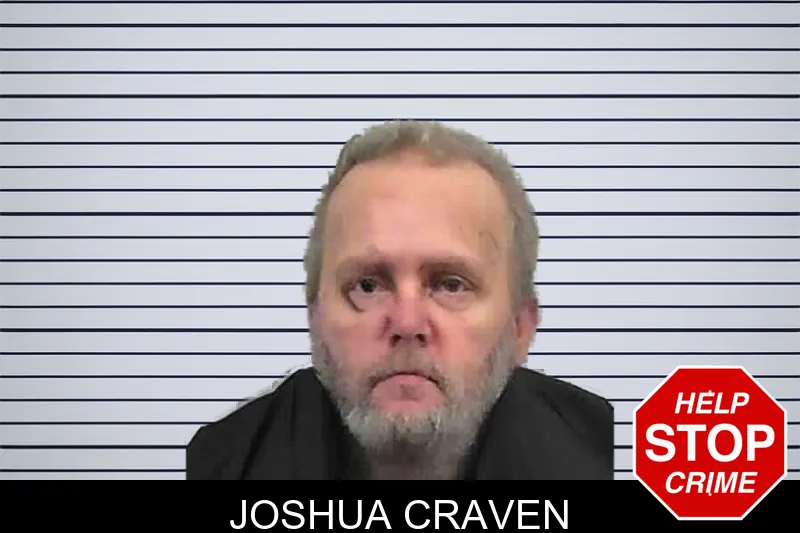 Joshua Craven mugshot