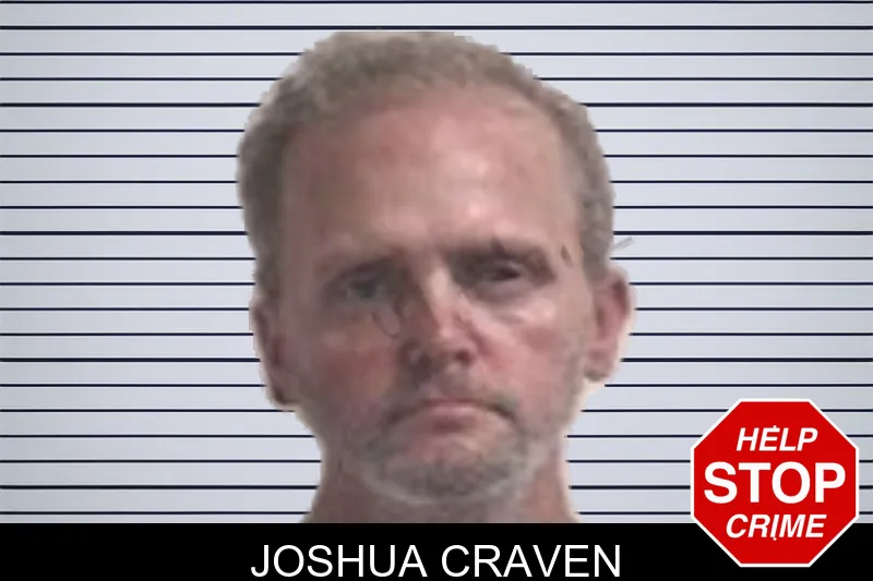 Joshua Craven mugshot