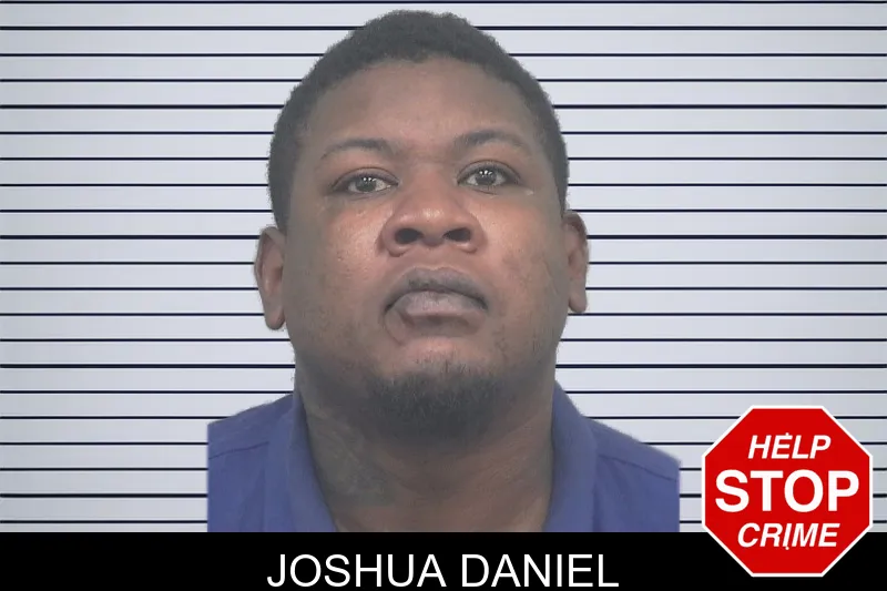 Joshua Daniel mugshot