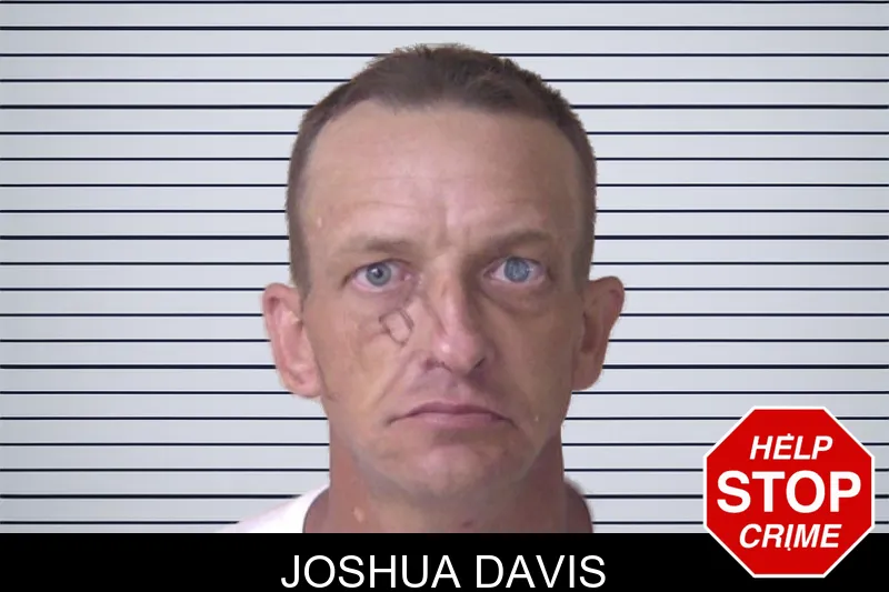 Joshua Davis mugshot