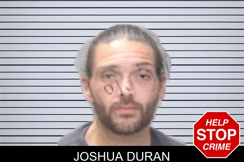 Joshua Duran mugshot