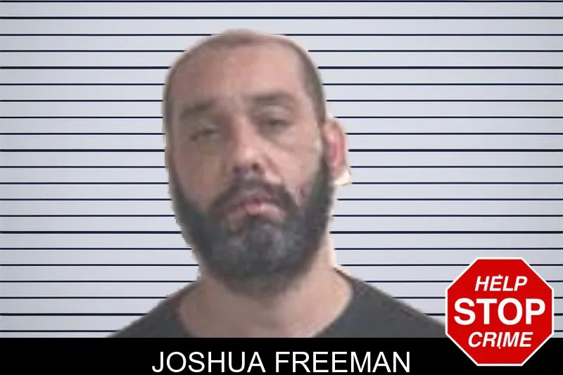 Joshua Freeman mugshot
